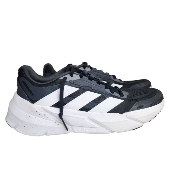 Adidas Men's Adistar Black & White Athletic Running Shoes Size 13 - Picture 1 of 10